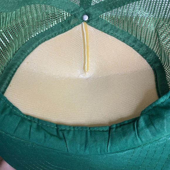 Vintage Shandon Headwear Ireland Hat Cap Irish Clover Mesh Foam Snapback Trucker - Picture 13 of 16